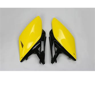 fianchetti portanumero suzuki rmz 250 10 18 gialli e neri