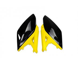 fianchetti portanumero suzuki rmz 250 10 18 neri e gialli