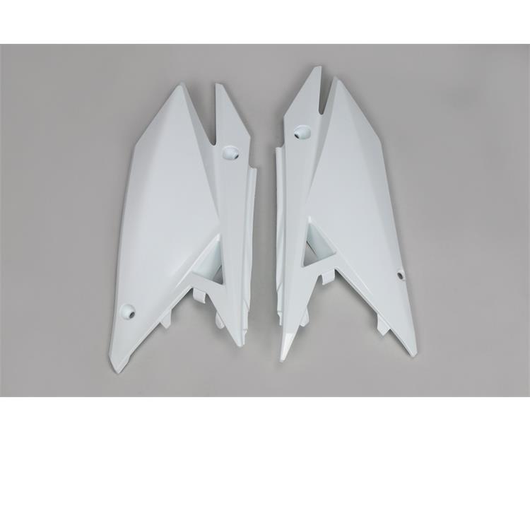 Fianchetti portanumero Suzuki RMZ 250 (19-25) Bianco*