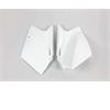 Fianchetti portanumero Suzuki RMZ 450 (2005-2006) Bianco* in Plastiche