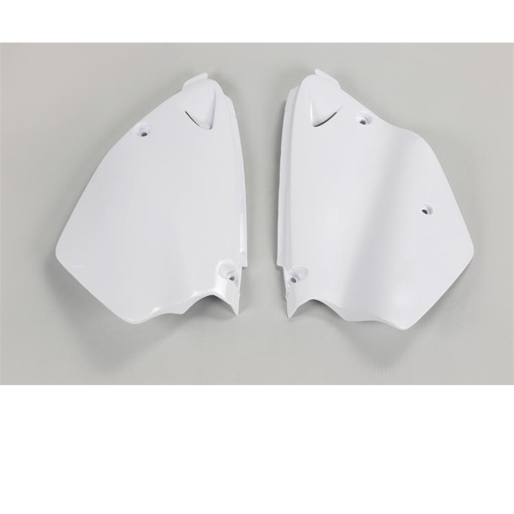Fianchetti portanumero Yamaha YZ 125 (96-01) Bianco*