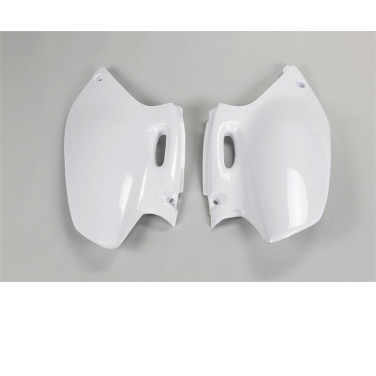 Fianchetti portanumero Yamaha YZ 250 F (2001-2002) Bianco*