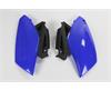 Fianchetti portanumero Yamaha YZ 250 F (2010-2013) Blu e Nero in Plastiche