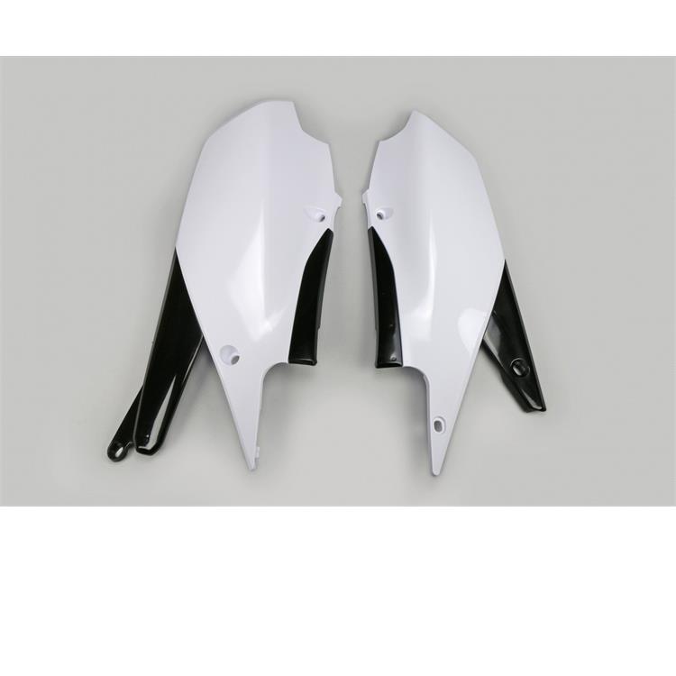 Fianchetti portanumero Yamaha YZ 250 F (2019-2023) Bianco e Nero*