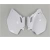 Fianchetti portanumero Yamaha YZ 450 F (2003-2005) Bianco* in Plastiche
