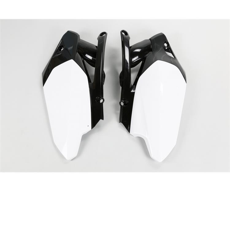 Fianchetti portanumero Yamaha YZ 450 F (10-13) Bianco e neri*