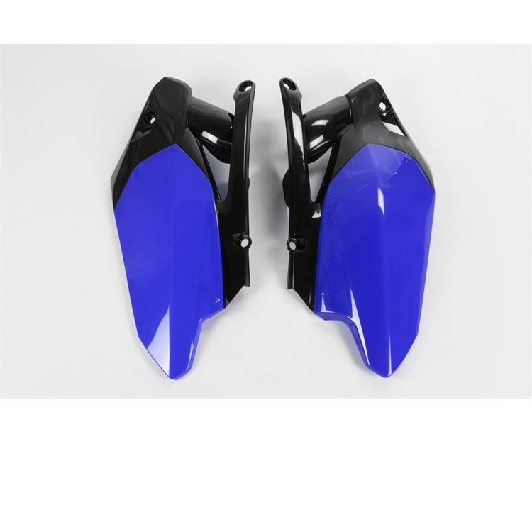 Fianchetti portanumero Yamaha YZ 450 F (2010-2013) Blu e Nero
