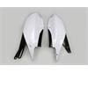 Fianchetti portanumero Yamaha YZ 450 F (2018-2022) Bianco e Nero* in Plastiche