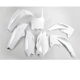 kit plastiche honda crf 450 r 09 10 colore bianco