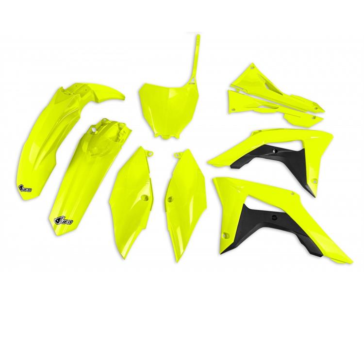 Kit plastiche Honda CRF 450 R (17-20) - colore giallo fluo