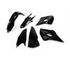 Kit plastiche Husqvarna 125 TE (15-16) - colore nero in Plastiche