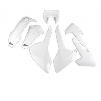 kit plastiche husqvarna 300 te 17 19 colore bianco