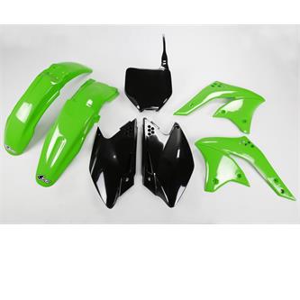 kit plastiche kawasaki kx 250 f 08 colore oem