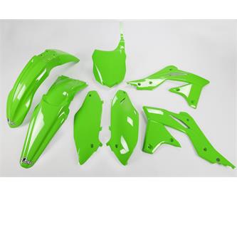 kit plastiche kawasaki kx 250 f 13 colore verde