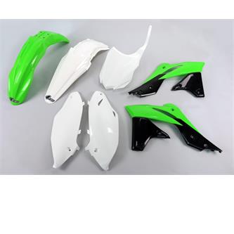 kit plastiche kawasaki kx 250 f 14 15 colore oem