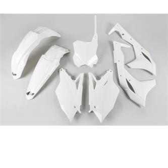kit plastiche kawasaki kx 250 f 18 19 colore bianco