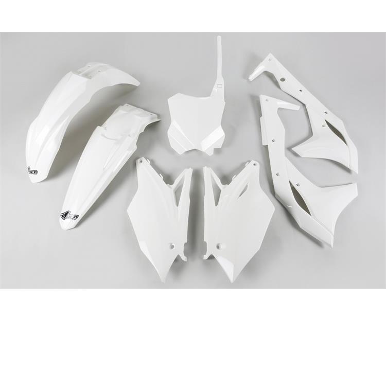 Kit plastiche Kawasaki KX 250 F (18-20) - colore Bianco