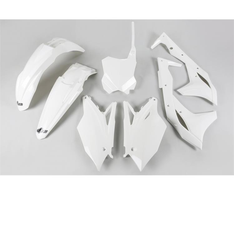 Kit plastiche Kawasaki KX 250 F (18-20) - colore bianco