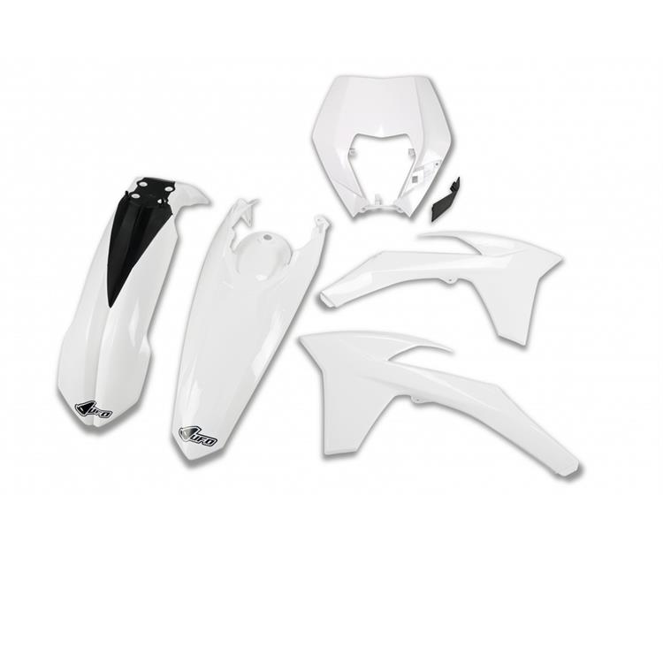 Kit plastiche KTM 125 EXC (12-13) - colore bianco