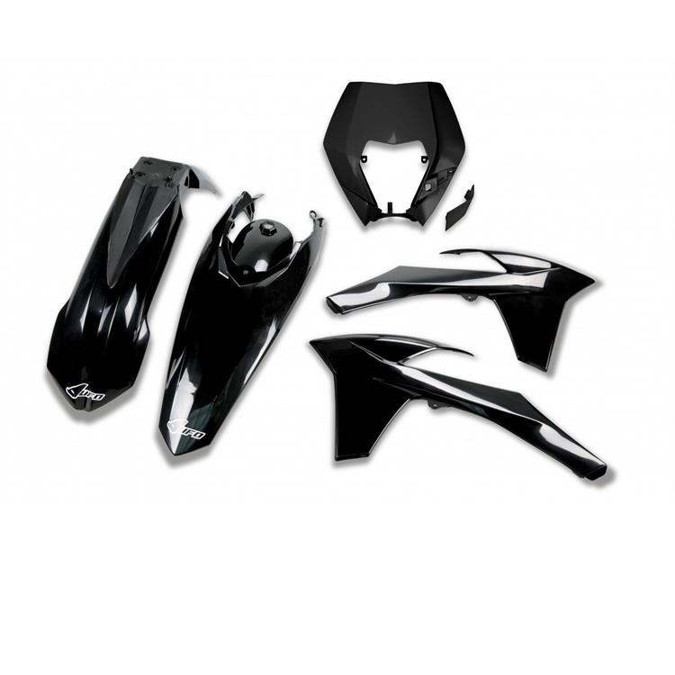 Kit plastiche KTM 125 EXC (12-13) - colore nero