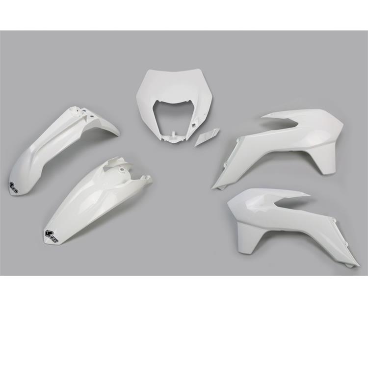 Kit plastiche KTM 125 EXC (14-16) - colore bianco
