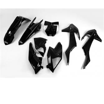 kit plastiche ktm 125 sx 16 18 colore nero