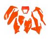 Kit plastiche KTM 125 XC-W (17-19) - colore arancione fluo in Plastiche Enduro