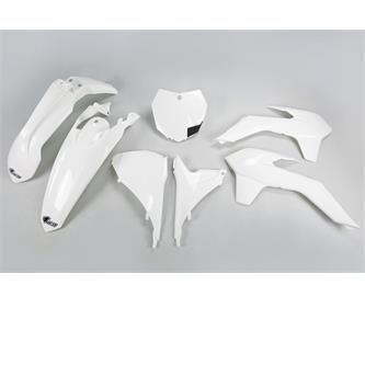 kit plastiche ktm 150 sx 13 15 colore bianco