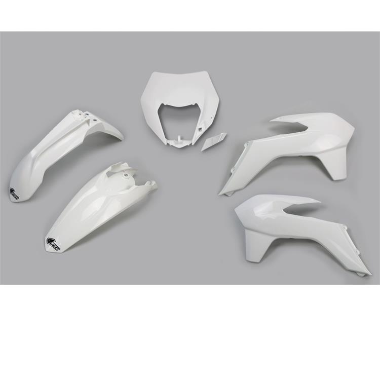 Kit plastiche KTM 200 EXC (14-16) - colore bianco