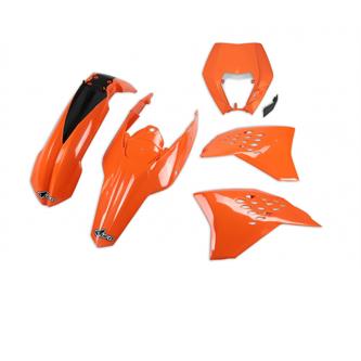 kit plastiche ktm 250 exc 09 10 colore oem
