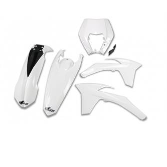 kit plastiche ktm 250 exc 12 13 colore bianco