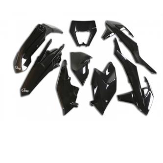 kit plastiche ktm 250 exc f 17 19 colore nero