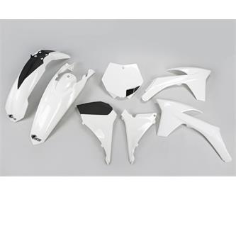 kit plastiche ktm 250 sx f 11 12 colore bianco