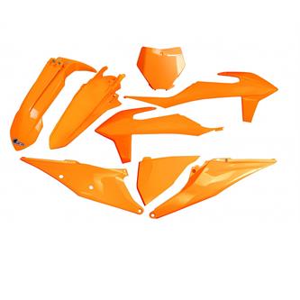 kit plastiche ktm 250 sx f 19 colore arancione fluo
