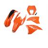 Kit plastiche KTM 300 EXC (09-10) - colore OEM in Plastiche