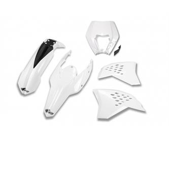 kit plastiche ktm 300 exc 09 11 colore bianco