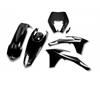 Kit plastiche KTM 300 EXC (12-13) - colore nero in Plastiche