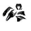 Kit plastiche KTM 400 EXC-F (09-11) - colore nero in Plastiche