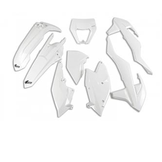 kit plastiche ktm 500 exc f 17 19 colore bianco