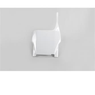 tabella portanumero anteriore honda cr 250 04 07 bianca