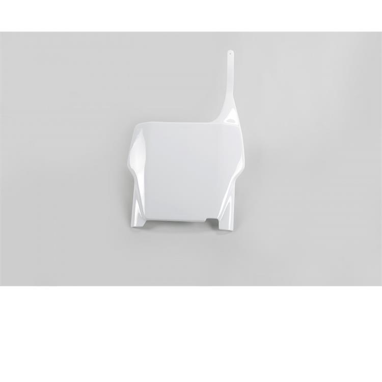 Tabella portanumero anteriore Honda CR 250 (04-07) Bianco