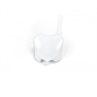 tabella portanumero anteriore honda crf 450 r 09 12 bianca