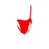 Tabella portanumero anteriore Honda CRF 450 R (17-20) Rosso in Plastiche