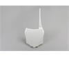 Tabella portanumero anteriore Kawasaki KX 85 (2014-2025) Bianco in Plastiche