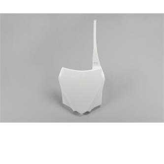 tabella portanumero anteriore kawasaki kx 85 14 19 bianca