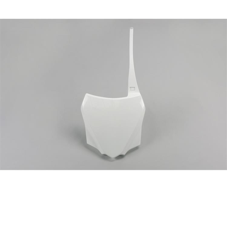 Tabella portanumero anteriore Kawasaki KX 85 (2014-2025) Bianco