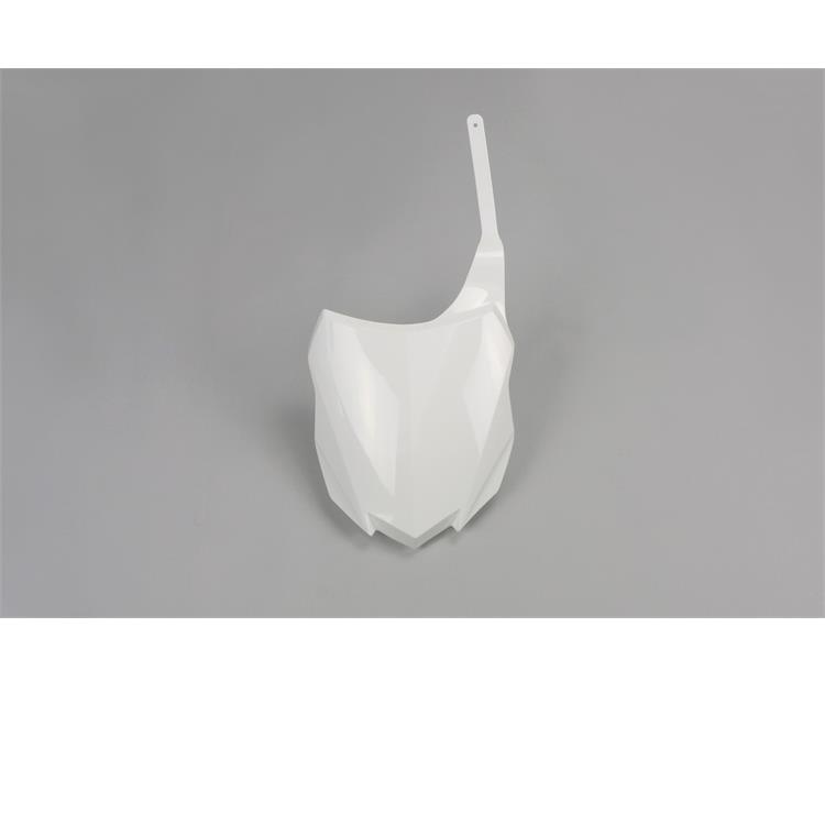 Tabella portanumero anteriore Kawasaki KX 250 F (2013-2016) Bianco