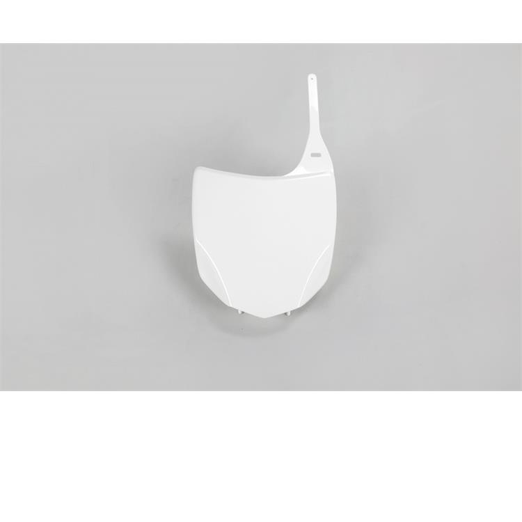 Tabella portanumero anteriore Kawasaki KX 450 F (2009-2012) Bianco