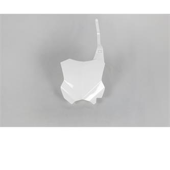 tabella portanumero anteriore kawasaki kx 450 f 16 19 bianca