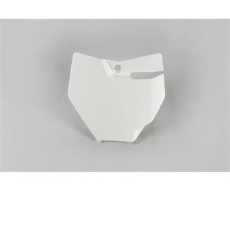 tabella portanumero anteriore ktm 85 sx 18 19 bianca